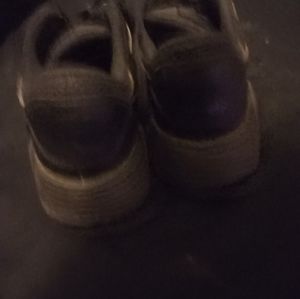 Size 12 black Nike Air Max sneakers